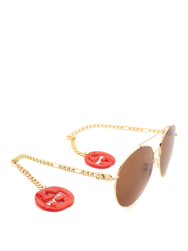 عینک آفتابی Gucci - GG charm sunglasses 