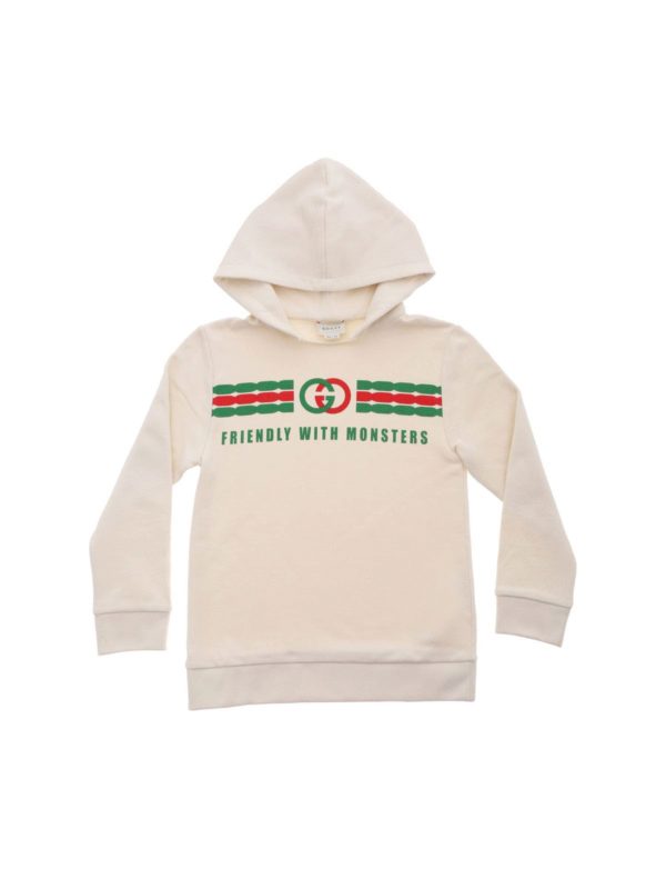 gucci hoodie beige