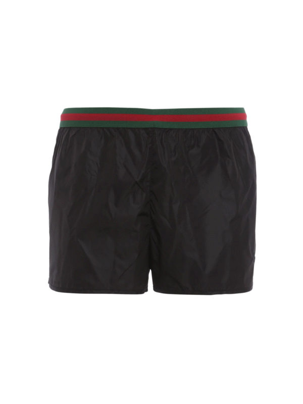 Gucci - Web detail swim shorts - Swim shorts & swimming trunks - 410573XT4571060