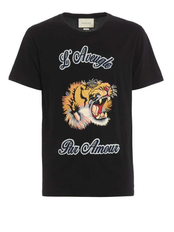 gucci lion tshirt