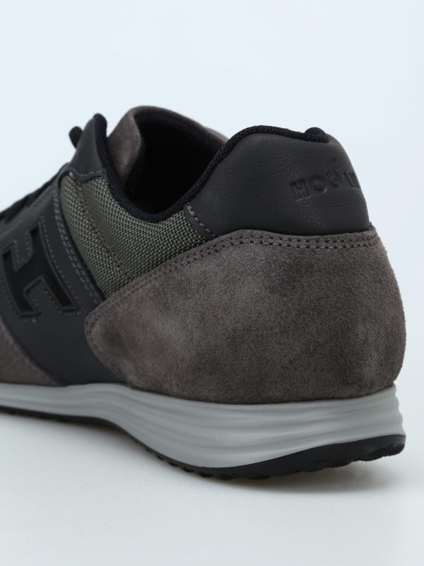 اسپرت،اسنیکرز Hogan - H205 Olympia X dark grey sneakers - HXM2050X602JBO671M