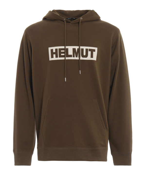 green helmut lang hoodie