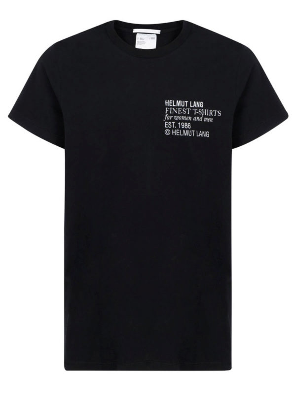 T-shirts Helmut Lang - Logo print T-shirt - K06DM506YVM | iKRIX.com