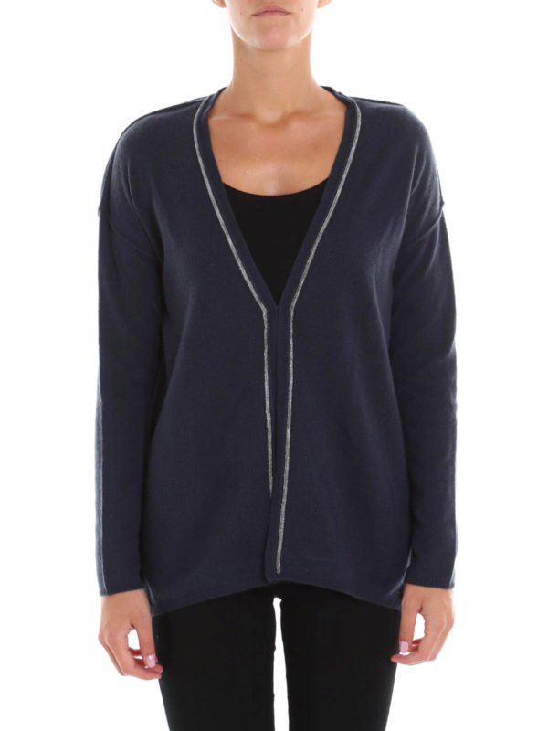 Cardigans Hemisphere Embellished cashmere cardigan 1621324PRM4581