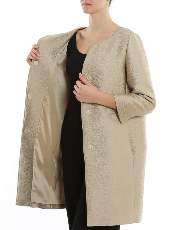 HERNO buy online Crepe tech fabric coat