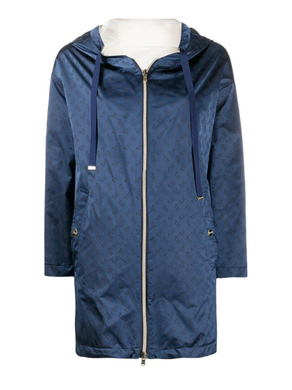 HERNO: casual jackets - Reversible oversized jacket