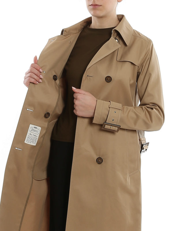 iKRIX HERNO: Gabardine trench