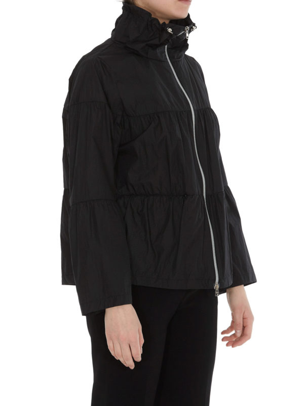 HERNO: casual jackets online - Flared flounced jacket