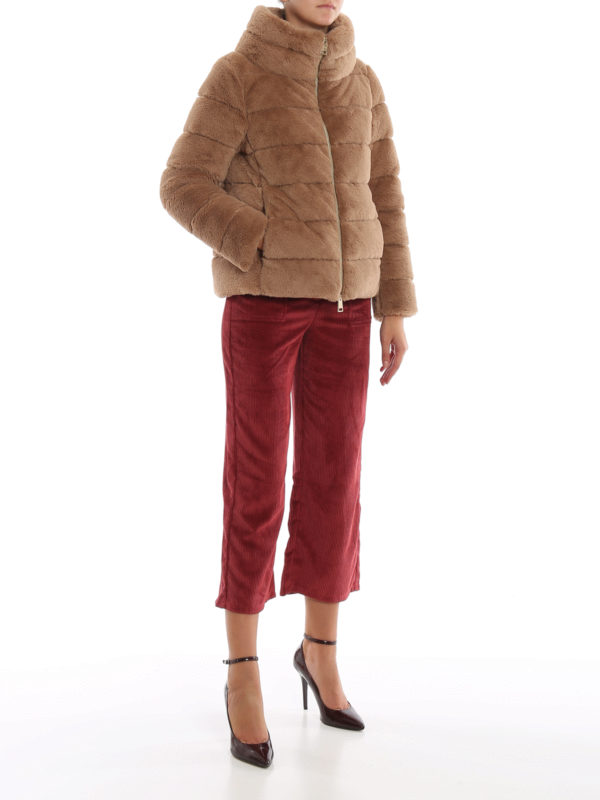 herno faux fur coat