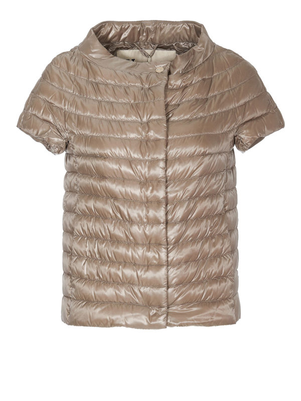 HERNO: padded jackets - Margherita nylon puffer jacket