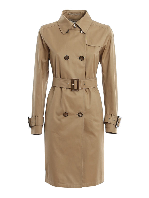 HERNO: trench coats - Gabardine trench