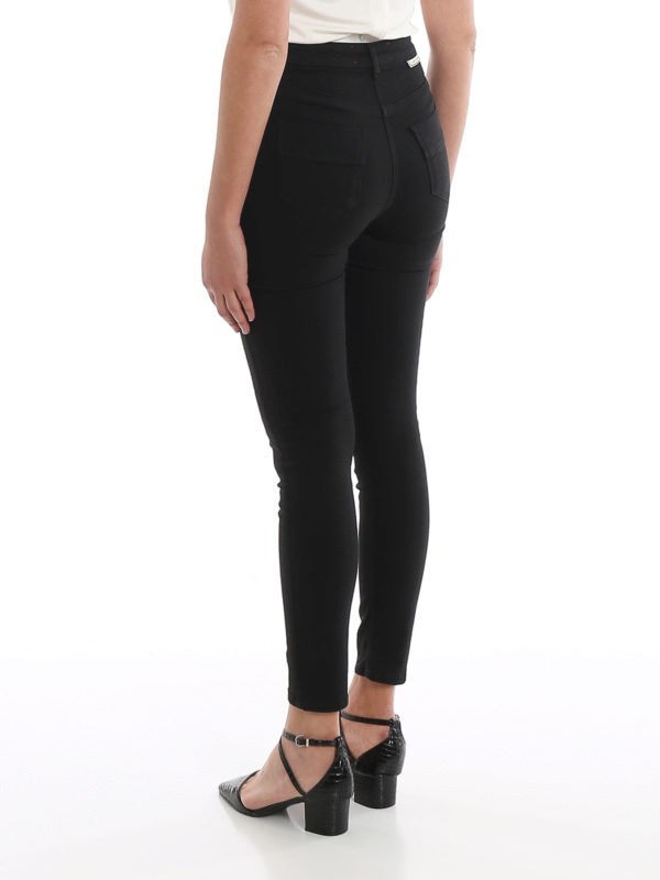 black high waist jeans online