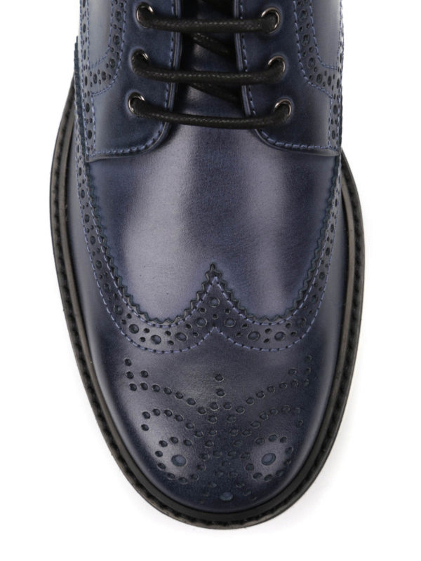 Chaussure à Lacets H576 Hogan pour homme en coloris Bleu Homme Chaussures Chaussures  à lacets Chaussures Oxford 