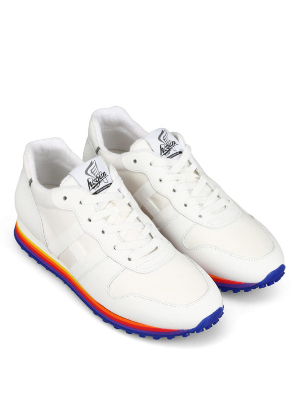 rainbow sole trainers