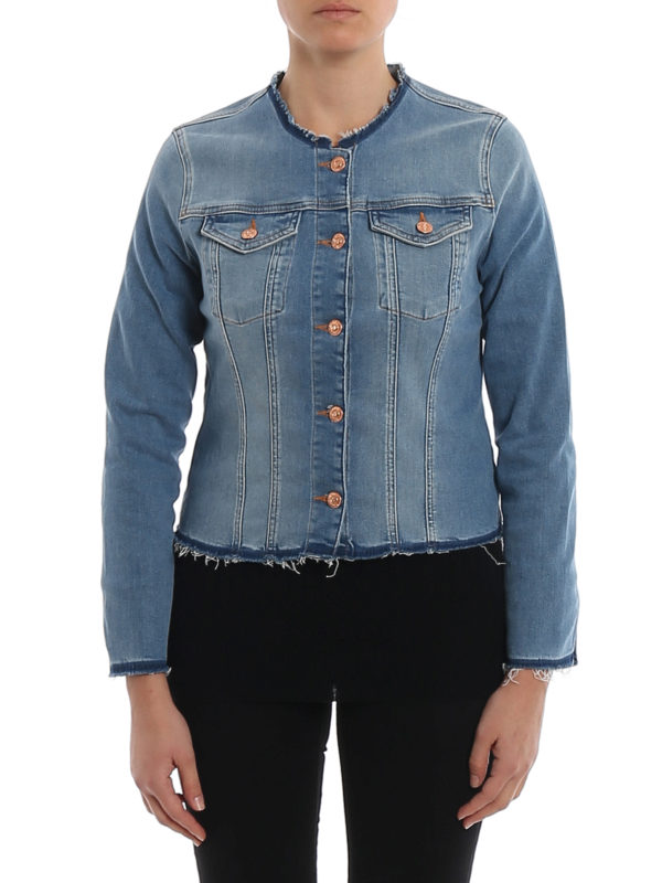 denim jacket 7 for all mankind