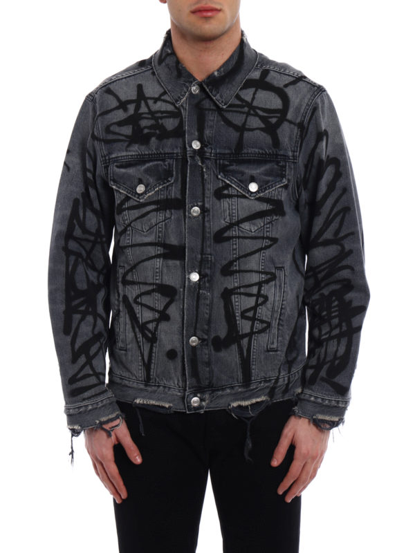 Denim jacket Adaptation - Graffiti 