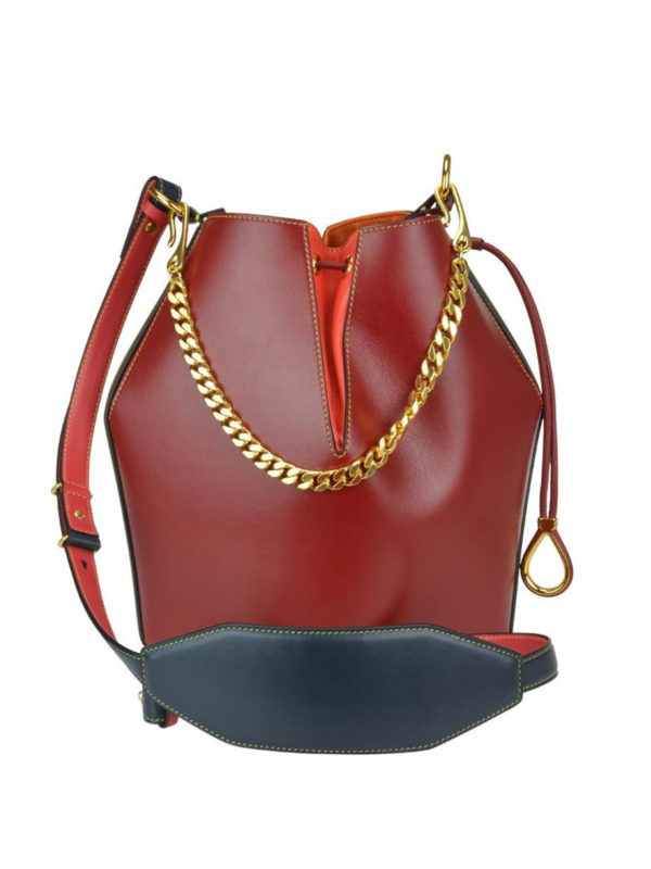 Alexander McQueen Womens redgold Bag  Women Bags Bags  Fruugo IN