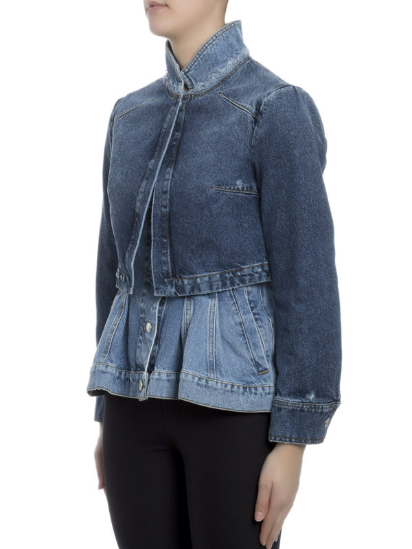 alexander mcqueen jean jacket