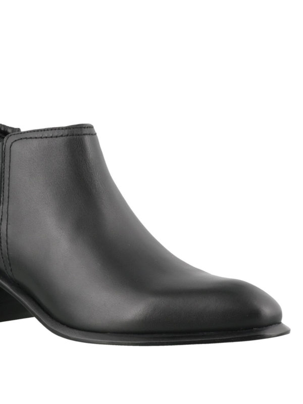 kori leather ankle boots