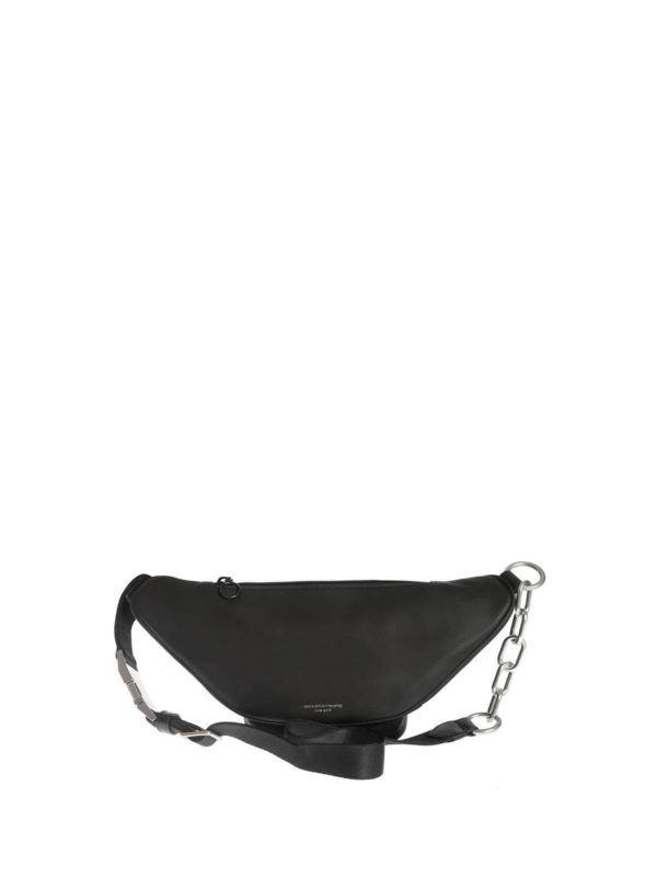 alexander wang black attica fanny pack