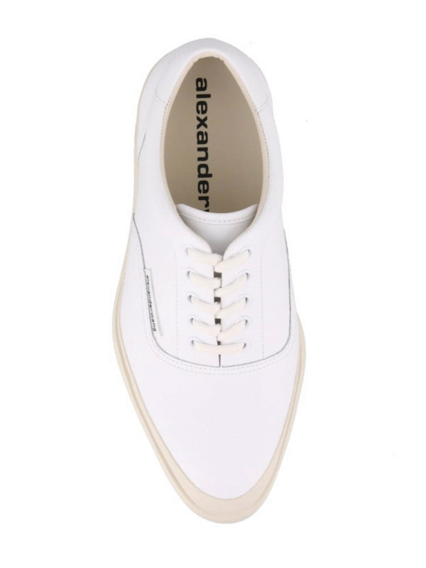 alexander wang white trainers