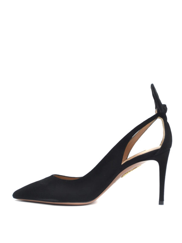 aquazzura cutout pumps