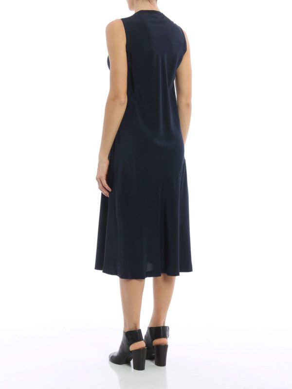 Maxi dresses Aspesi - A-line sleeveless silk dress - H605B75305098
