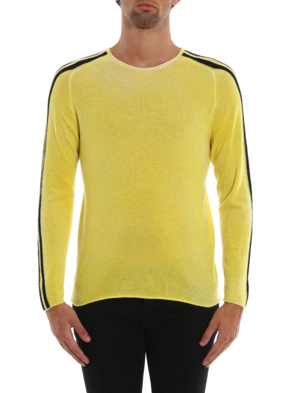 neon yellow cashmere sweater