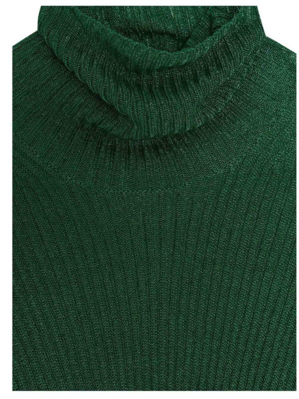 Abiti lunghi Balenciaga - Abito lungo in lurex verde - 641365T61733001