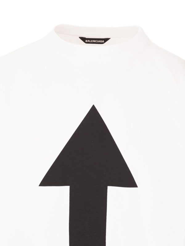 balenciaga arrow t shirt