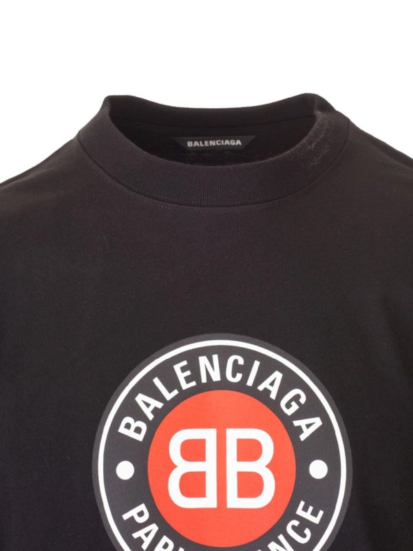 balenciaga circle t shirt