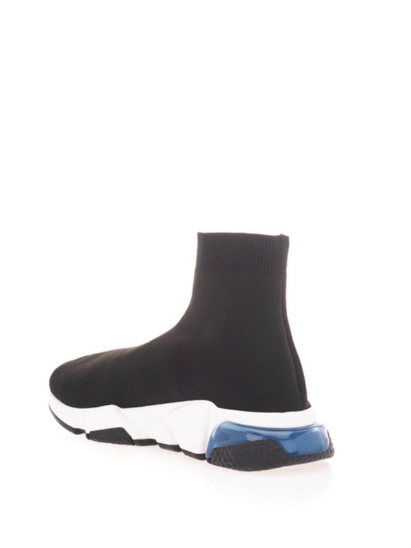 balenciaga speed clear sole black