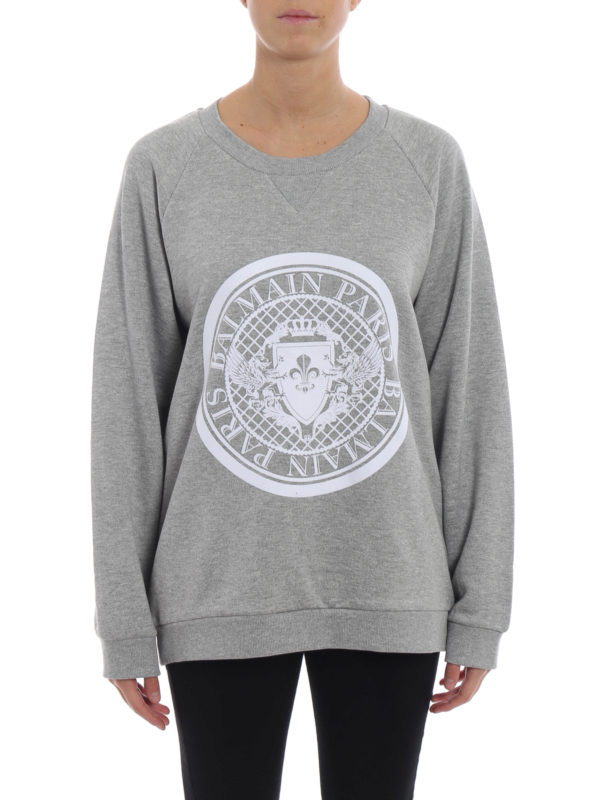 balmain women's sweatshirt