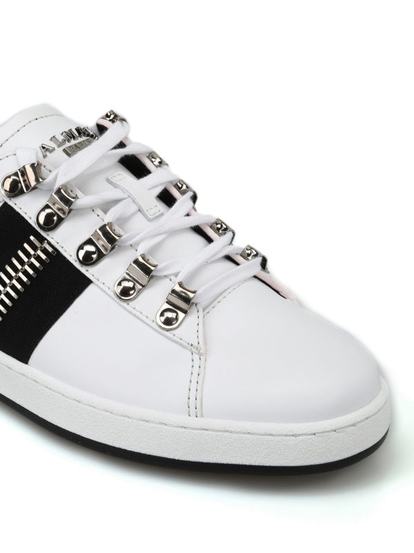balmain white sneakers women's
