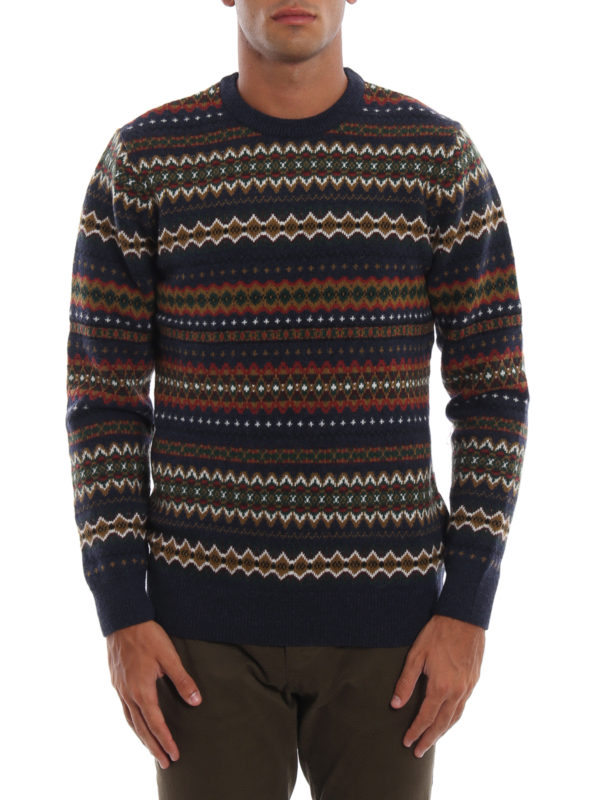 barbour case fairisle