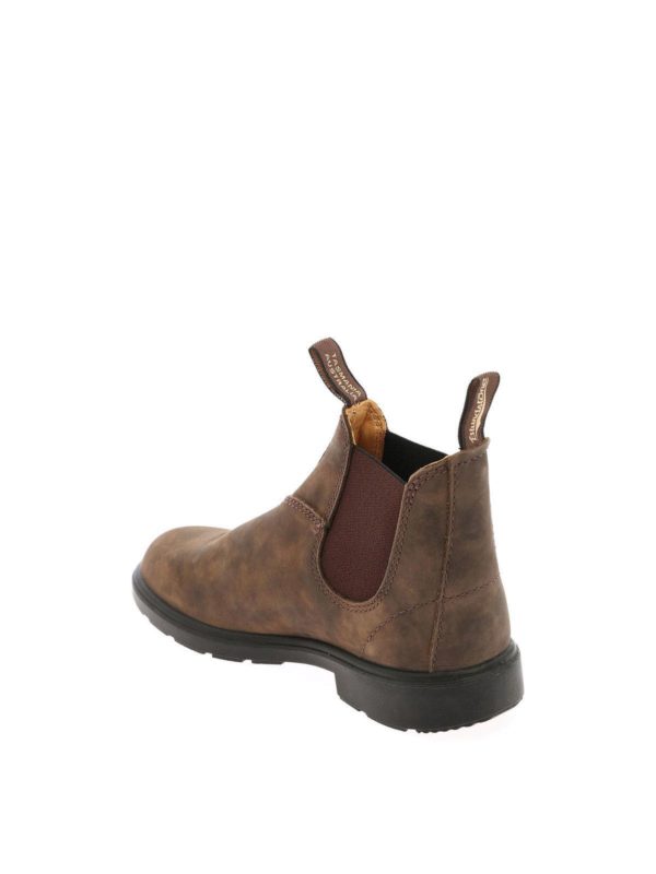 blundstone chelsea boots brown