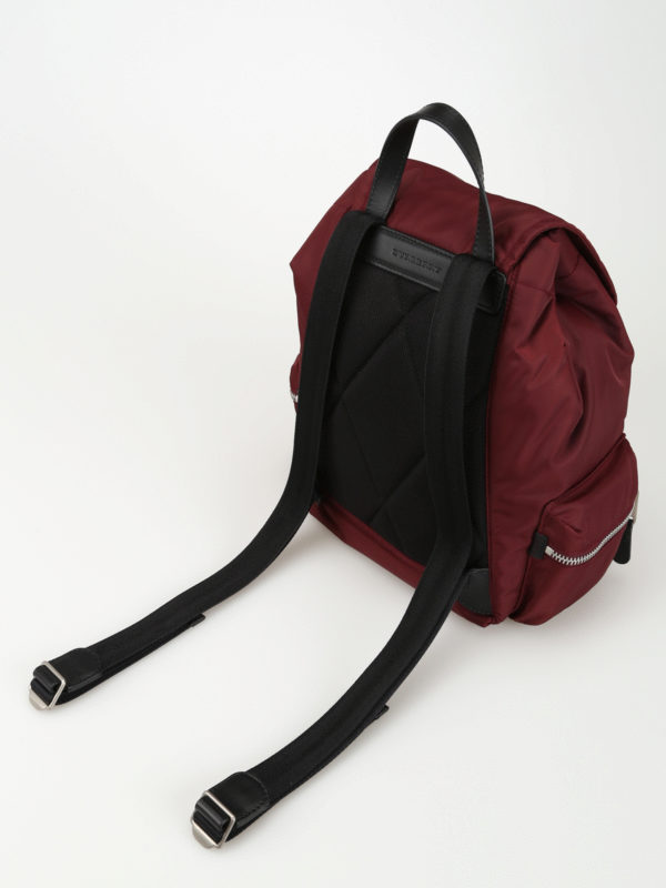 burberry backpack red