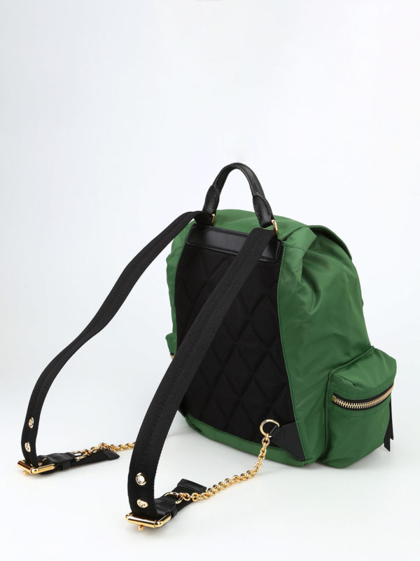 burberry backpack green