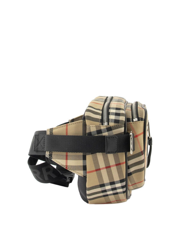 burberry men's vintage check belt bag