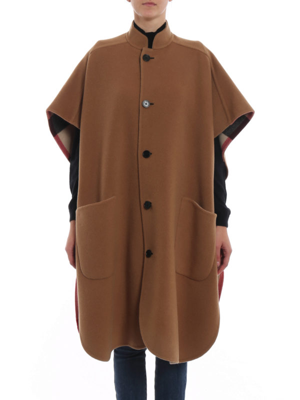 burberry reversible cape