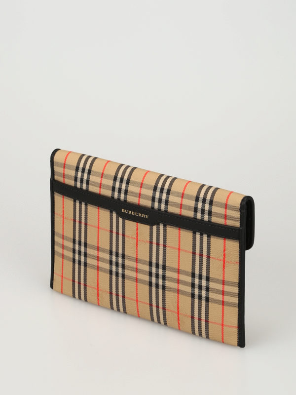 کلاچ Burberry - Vintage check envelope clutch - 8005332 | iKRIX