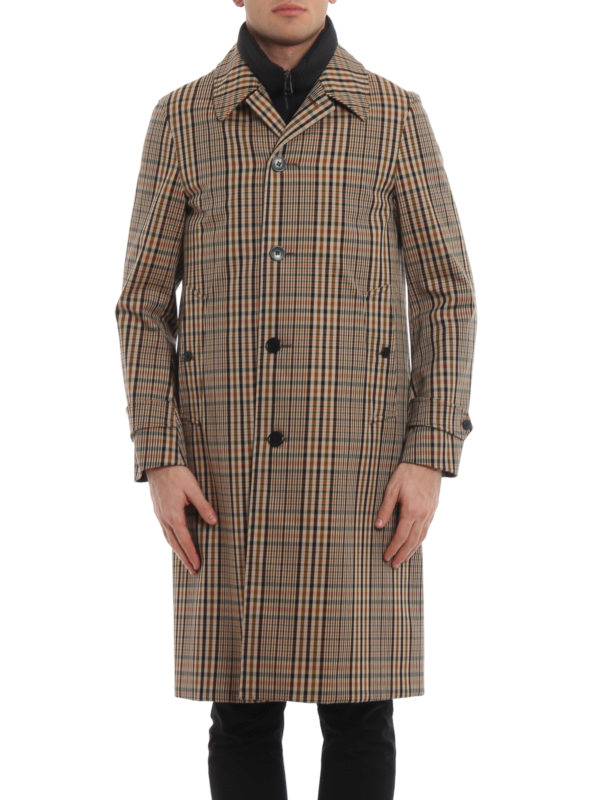 car coat with detachable warm vest 