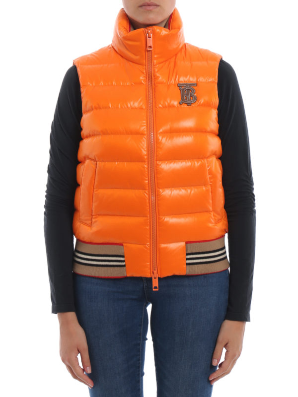 Padded jackets Burberry - Hessle orange padded vest - 8017289 