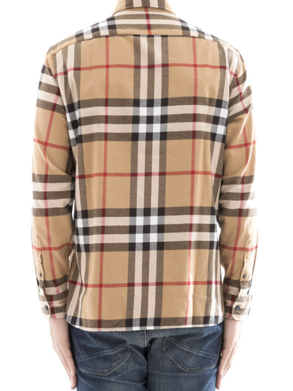 burberry shirt checkered