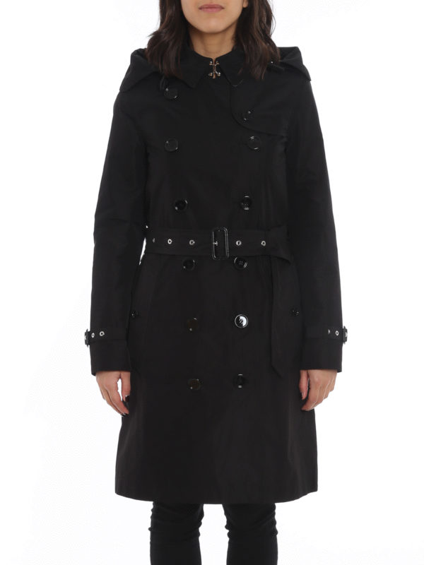 Burberry The Kensington Taffeta Trench Coat