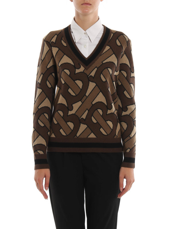 burberry monogram sweater