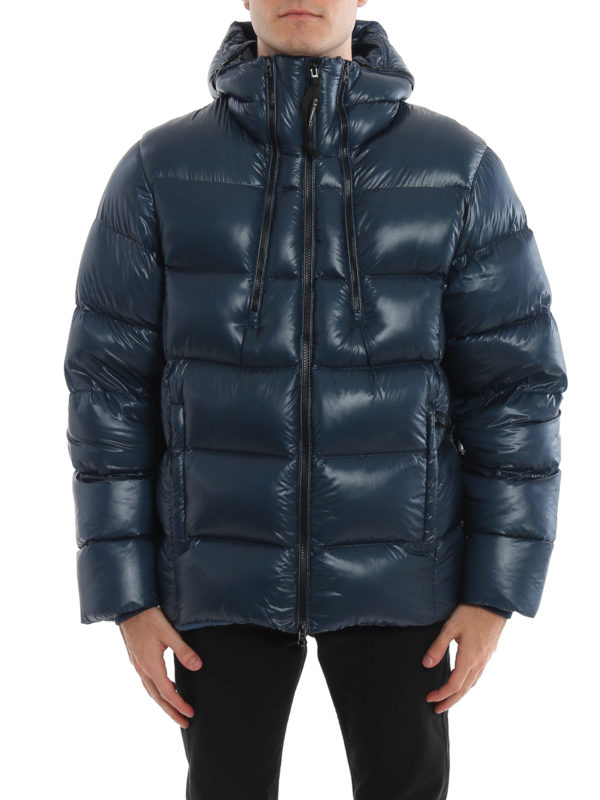 cp company nylon outline puffer jacket