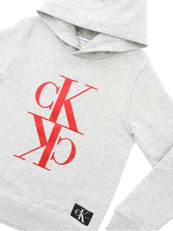 calvin klein mirror monogram hoodie