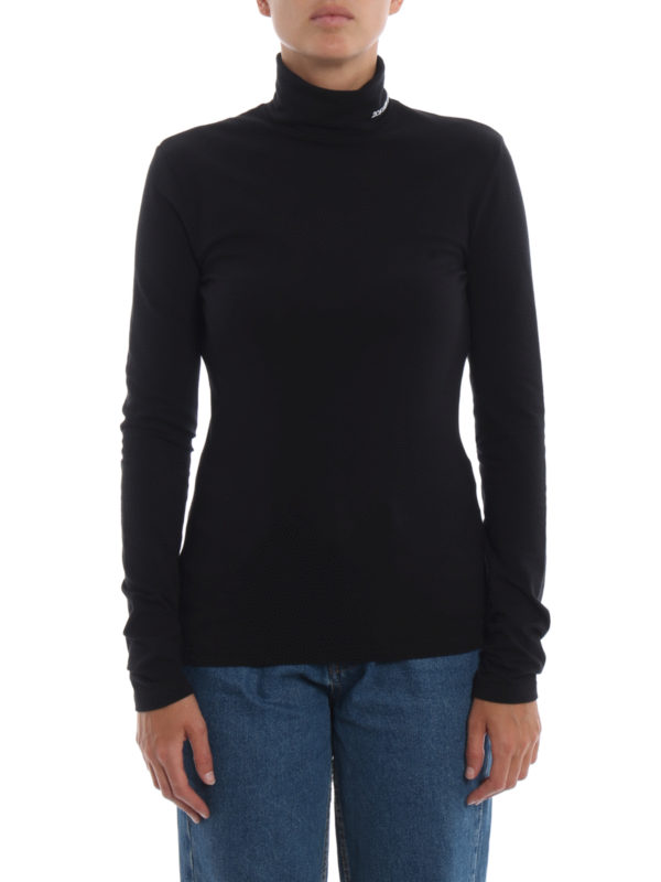 calvin klein black turtleneck