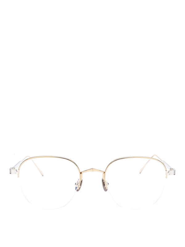 cartier half rim eyeglasses